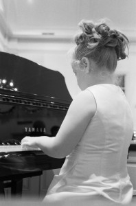 Girl Playing Piano 1
